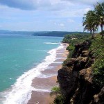 One of the beautiful beaches of Tambor, in the southern Nicoya Peninsula of Costa Rica