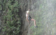 Waterfall Rappelling in Costa Rica Waterfall Rappelling in Costa Rica