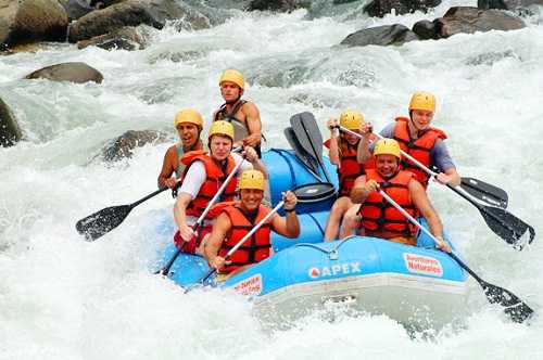 Raft trips in Costa Rica