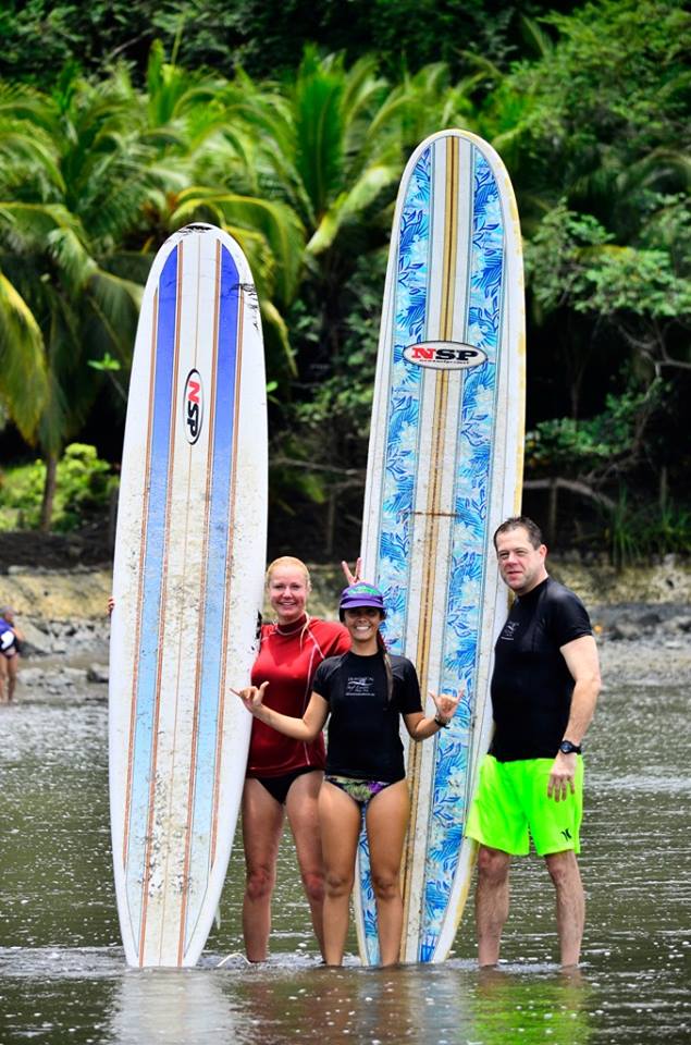 Dominical Surf Lessons with Debbie 2