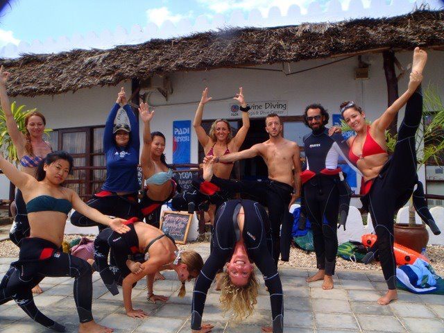 yoga-diving